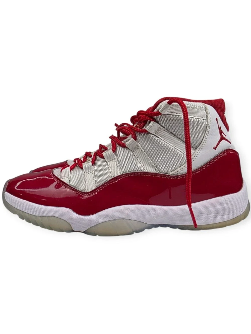 Jordan Air Jordan 11 Retro Cherry 2022 Men's Sz 11 White/Red Sneaker CT8012-116